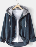 Limited Period Offer Of Mens Check Hooded Shirts Pack!