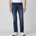 Classic Straight Leg Jeans for Men – Mid Rise