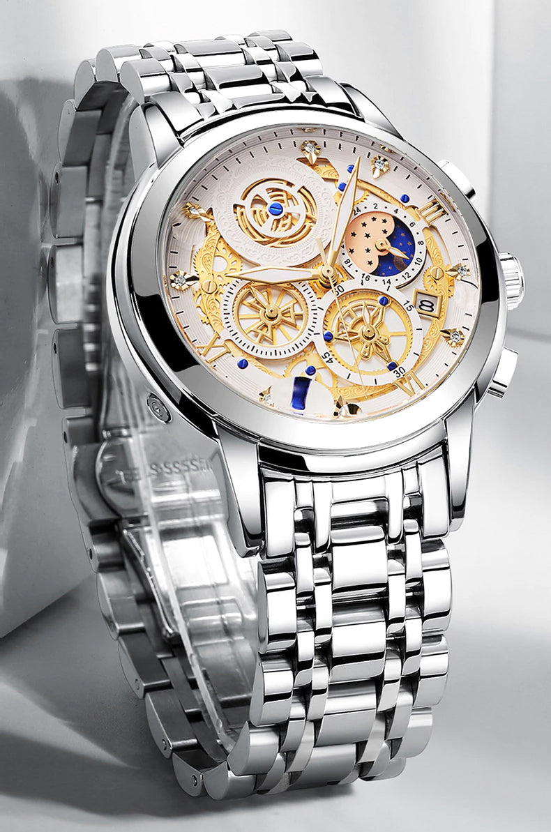 Fashionable Sun Moon Star Wristwatches