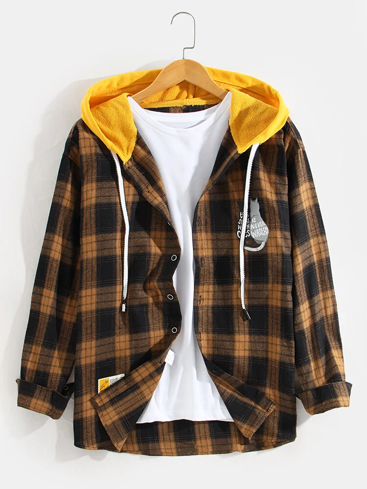 Grab The Deal Now Of Short Sleeve Hooded Shirt Pack!