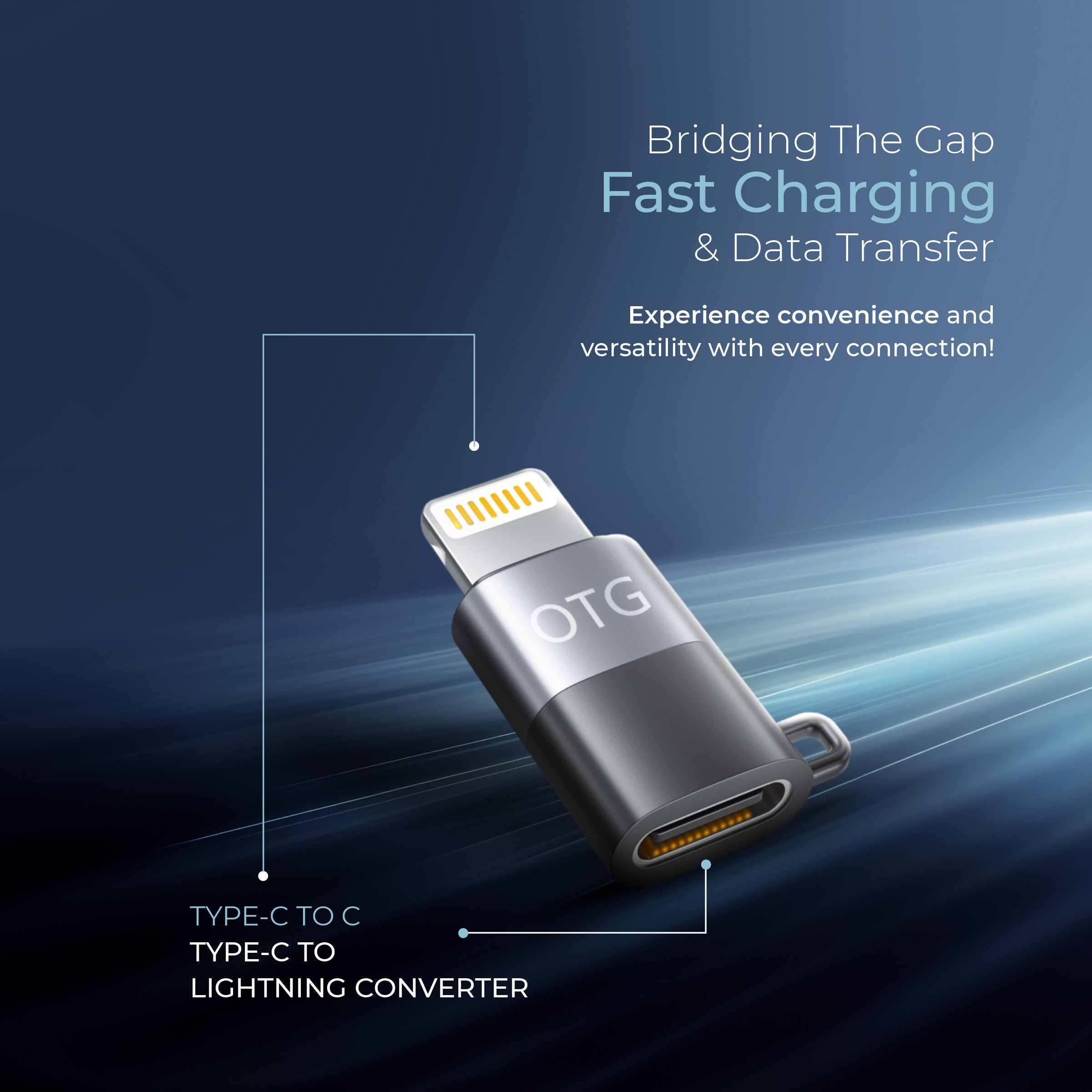 2-in-1 Wireless Microphone, 2.4GHz, Magnetic Collar Clip, 360° Sound Capture, 40m Range, 6Hr Battery, Type C-to-C & C to LTC, DSLR, iOS & Android Compatible, for Interviews & Vlogging