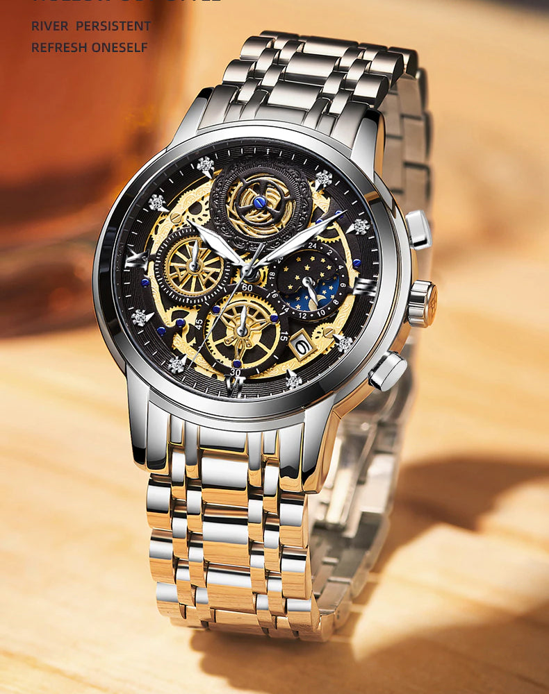 Fashionable Sun Moon Star Wristwatches