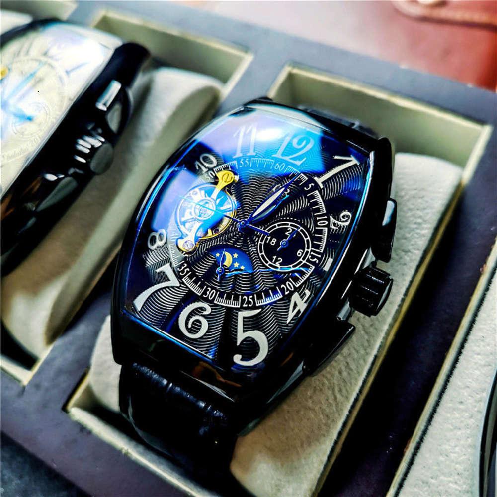 luxury waterproof luminous multifunctional mechanical watch