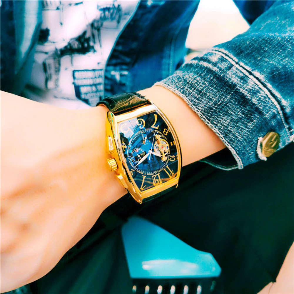 luxury waterproof luminous multifunctional mechanical watch