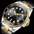 Luxury Men Watches Automatic Black Gold Watch Men