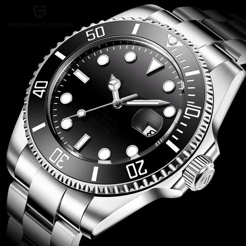 Luxury Men Watches Automatic Black Watch Men