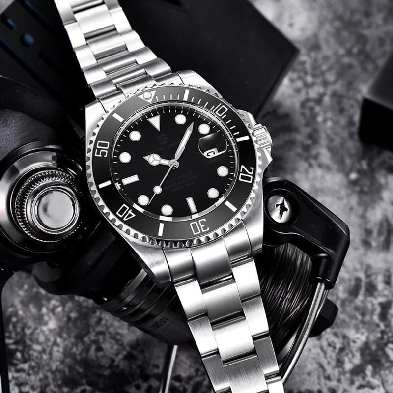 Luxury Men Watches Automatic Black Watch Men